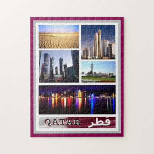 Qatar - Mosaic - Jigsaw Puzzle