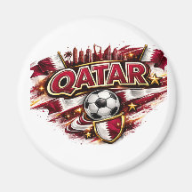 Qatar Soccer Fan Mug | Patriotic Football Supporte