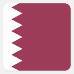 Qatar Square Sticker