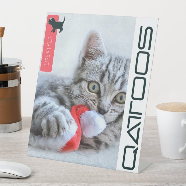 QATTOOS  PEDESTAL SIGN (In SItu)