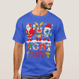 QbBX Santa Sight Squad Christmas Optometrist Xmas T-Shirt