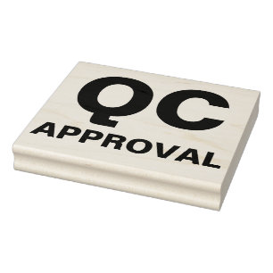 QC Approval Stamp for Quality Control Production