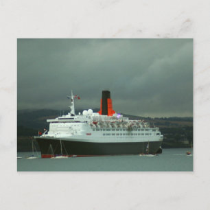 QE2 at South Queensferry Postcard