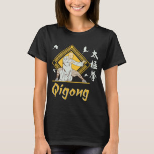 Qi Gong Clothing for Tai Chi Exercises with Chigon T-Shirt