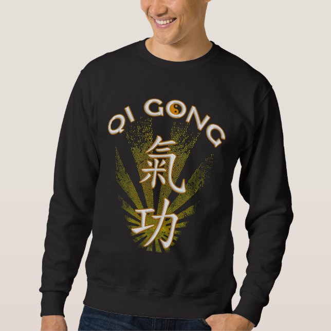 Qi Gong Qigong Tai Chi Sweatshirt (Front)