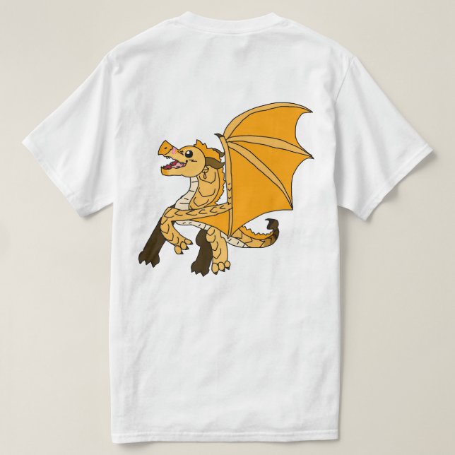 Qibli Wings of Fire T-shirt  (Design Back)