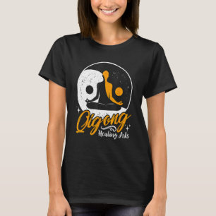 Qigong Healing Arts Meditation Yin Yang Martial Ar T-Shirt
