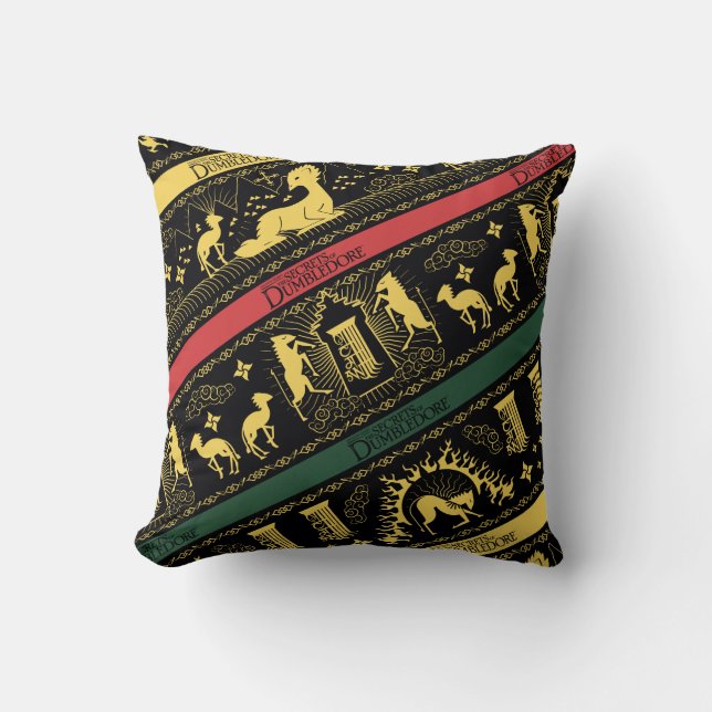 Qilin Layered Pattern Cushion (Front)