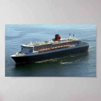 QM II No. 2 Long Beach eBay Poster