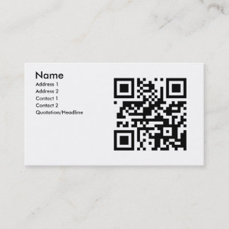 QR Business Card