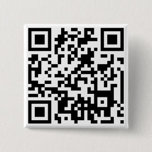 QR CODE 15 CM SQUARE BADGE