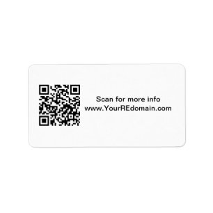 QR Code Address Label