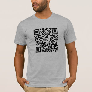 QR Code - Android and iphone scannable shirt! T-Shirt
