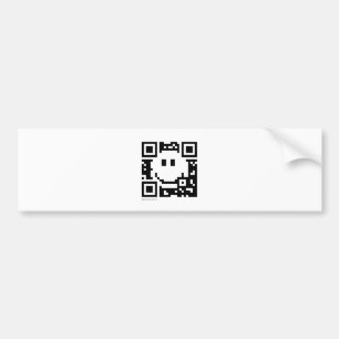 QR Code Bumper Sticker