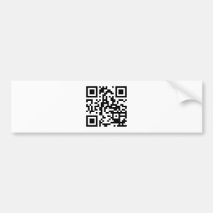 QR CODE® BUMPER STICKER