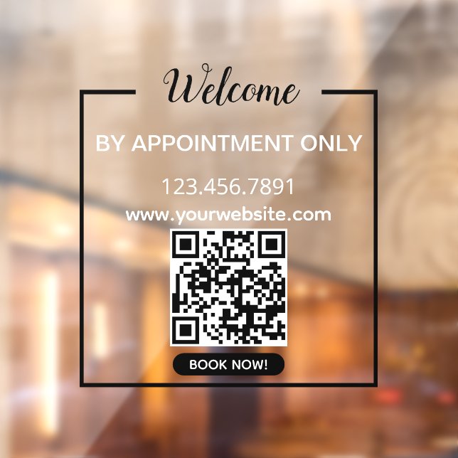 Qr Code Business Book Now Welcome  (Sheet 2)