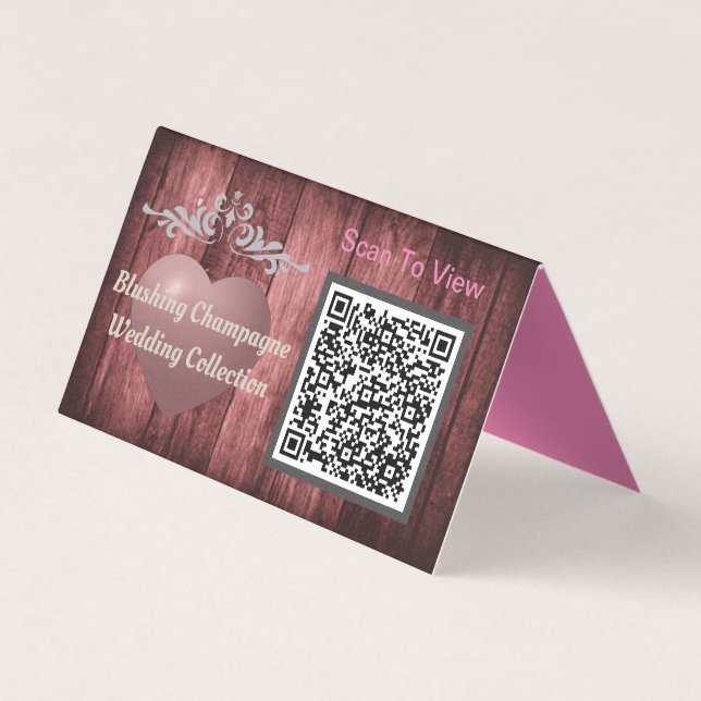 QR Code Business Card (Back)