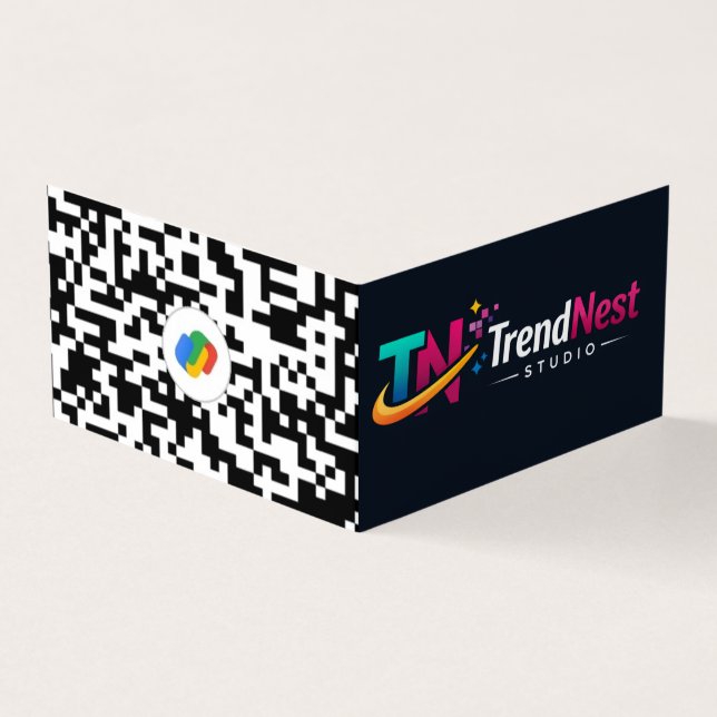 QR code Business Card  (Outside)