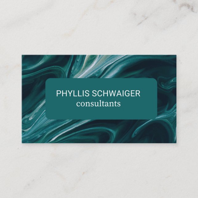 Qr Code Business Card (Front)