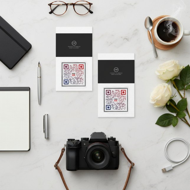 QR Code Business Card  (Your Portfolio, Instantly Scanned. Your Connection, Always Secured.)