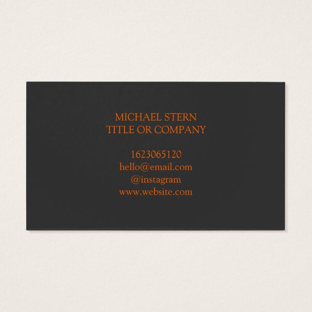 QR Code Business Card  Modern Professional  (Back)