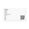 QR Code Business Card Template