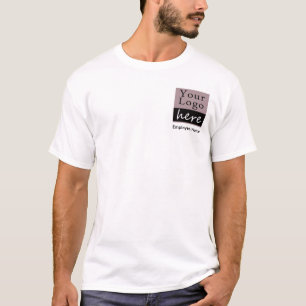 QR code Business Event Your Logo T-Shirt