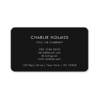 QR Code Business Logo | Black Modern Professional