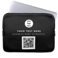 QR Code Business Logo Modern Minimalist Business