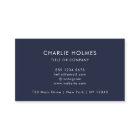 QR Code Business Logo | Navy Modern Professional