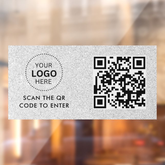 QR Code | Business Minimal Scannable Round (Sheet 2)