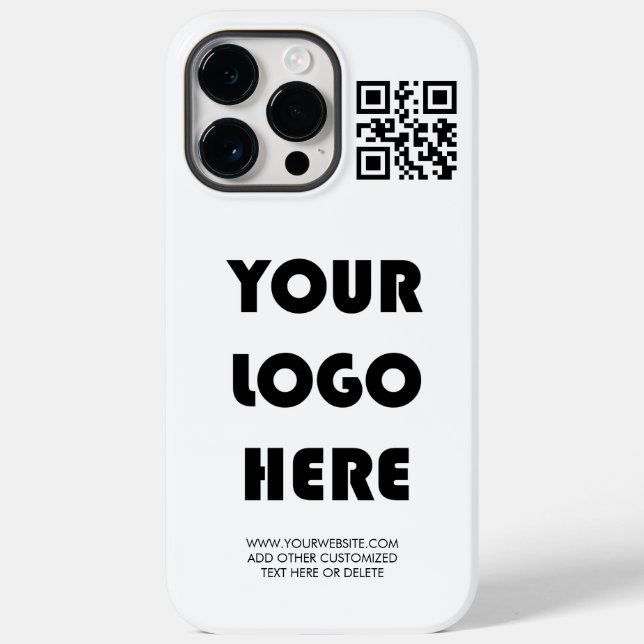 QR Code Business Promotional Case-Mate iPhone Case (Back)