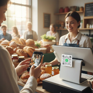 QR Code Cash App Magnet