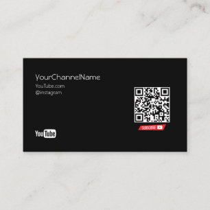 QR Code   Channel Advertisement Card