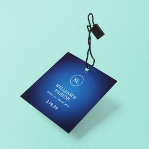 QR Code Clothing Label Price Hang Tag