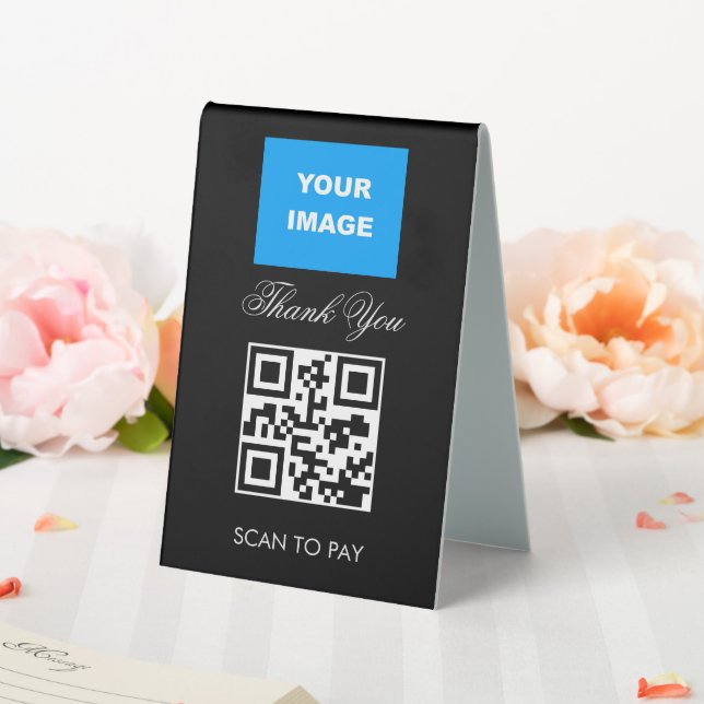QR Code Contactless Scannable Menu Logo White (In SItu (Wedding))