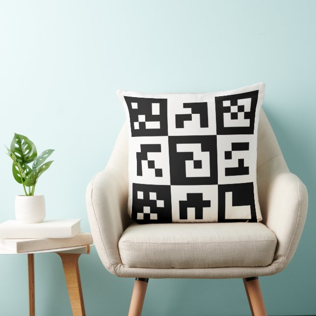 qr code cushion (Chair)