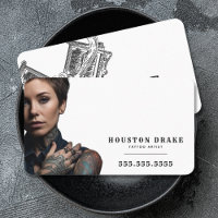 QR Code Custom Artwork Vintage Tattoo Artist