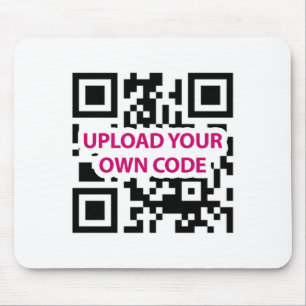 QR Code Customisable Mouse Pad