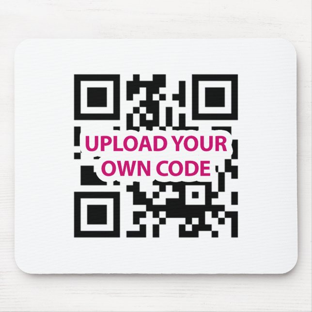 QR Code Customisable Mouse Pad (Front)