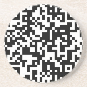 QR code design Coaster