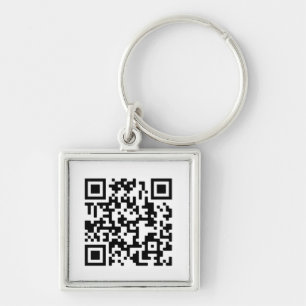 QR Code Design Keychain