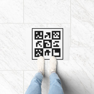 qr code doormat
