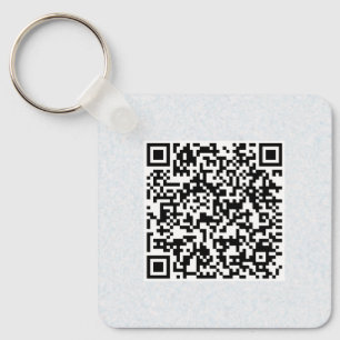 QR Code Double Sided Custom Business Site Code Key Ring