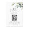 QR Code Elegant Eucalyptus Greenery Wedding