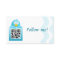QR Code Follow Me Business Card Template