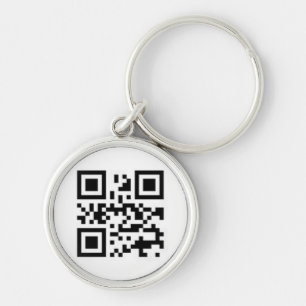 QR-code for love Key Ring