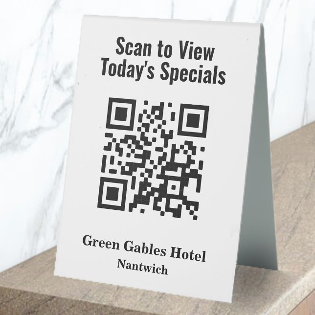 QR Code for Restaurant Specials Menu (Creator Uploaded)