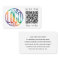 QR Code Generator & Logo Modern Minimalist White