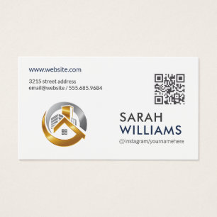 QR Code   Gold Real Estate Logo